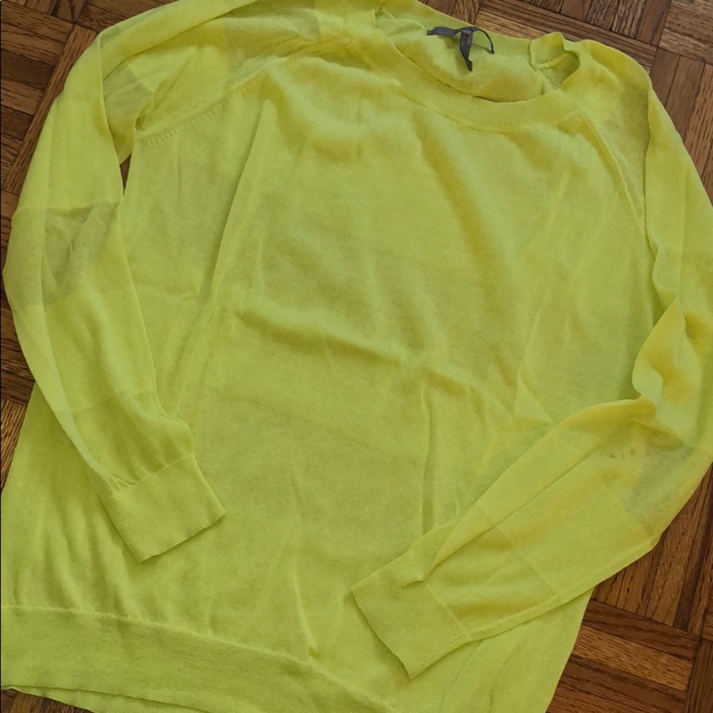 HALSTON Crew lightweight sweater!
